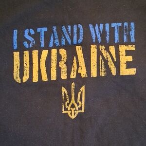 I Stand With Ukraine M T Shirt 3552